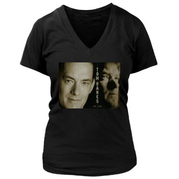 Tom Hanks Women's Deep V-Neck TShirt