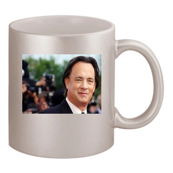 Tom Hanks 11oz Metallic Silver Mug