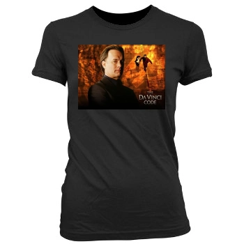 Tom Hanks Women's Junior Cut Crewneck T-Shirt