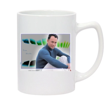 Tom Hanks 14oz White Statesman Mug