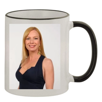 Traci Lords 11oz Colored Rim & Handle Mug