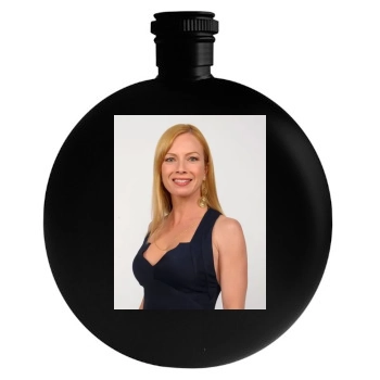 Traci Lords Round Flask