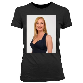 Traci Lords Women's Junior Cut Crewneck T-Shirt