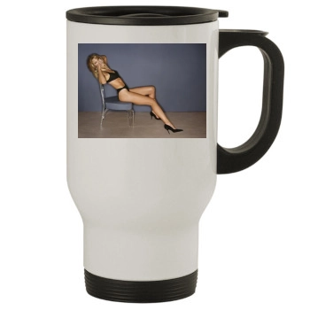 Tricia Helfer Stainless Steel Travel Mug