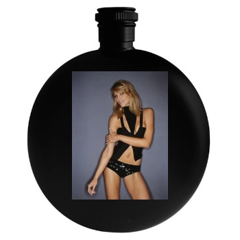 Tricia Helfer Round Flask