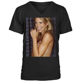 Tricia Helfer Men's V-Neck T-Shirt