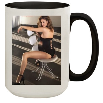 Tricia Helfer 15oz Colored Inner & Handle Mug