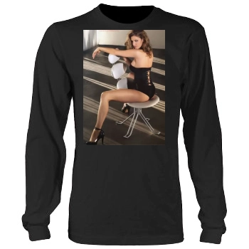 Tricia Helfer Men's Heavy Long Sleeve TShirt