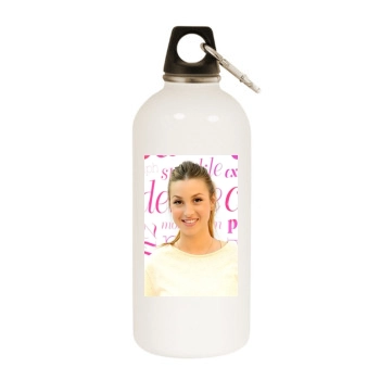 Whitney Port White Water Bottle With Carabiner