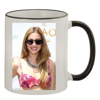 Whitney Port 11oz Colored Rim & Handle Mug