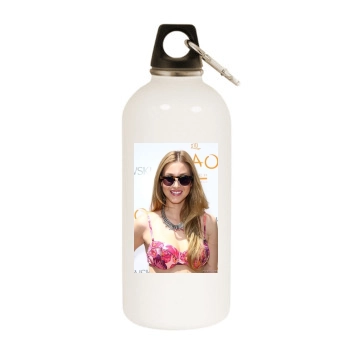 Whitney Port White Water Bottle With Carabiner