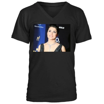 Anna Netrebko Men's V-Neck T-Shirt