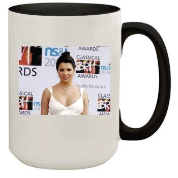 Anna Netrebko 15oz Colored Inner & Handle Mug