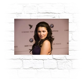 Anna Netrebko Metal Wall Art