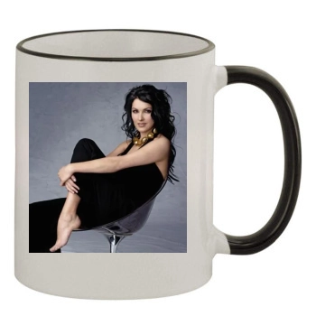 Anna Netrebko 11oz Colored Rim & Handle Mug