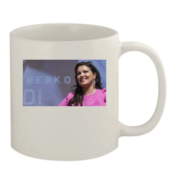 Anna Netrebko 11oz White Mug