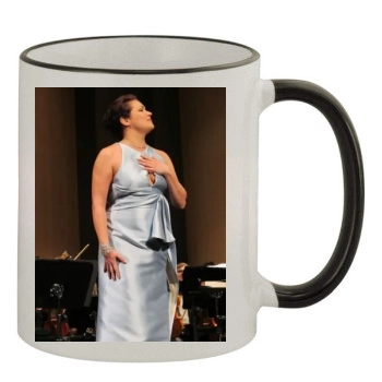 Anna Netrebko 11oz Colored Rim & Handle Mug