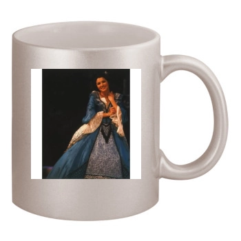 Anna Netrebko 11oz Metallic Silver Mug