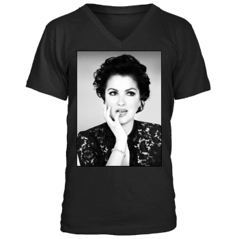 Anna Netrebko Men's V-Neck T-Shirt