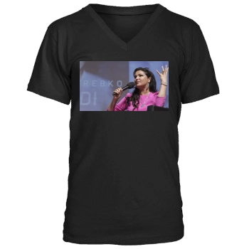 Anna Netrebko Men's V-Neck T-Shirt