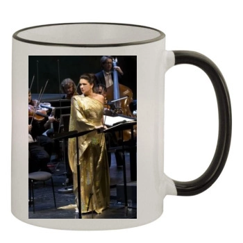 Anna Netrebko 11oz Colored Rim & Handle Mug