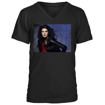 Anna Netrebko Men's V-Neck T-Shirt