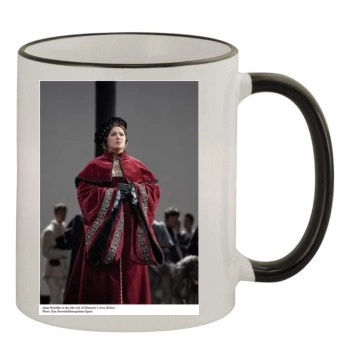 Anna Netrebko 11oz Colored Rim & Handle Mug