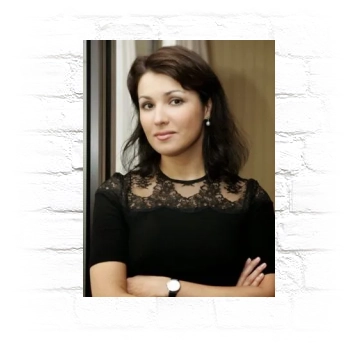 Anna Netrebko Metal Wall Art