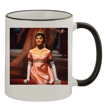 Anna Netrebko 11oz Colored Rim & Handle Mug