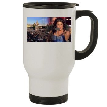 Anna Netrebko Stainless Steel Travel Mug