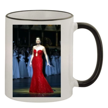 Anna Netrebko 11oz Colored Rim & Handle Mug