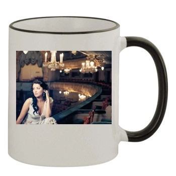 Anna Netrebko 11oz Colored Rim & Handle Mug