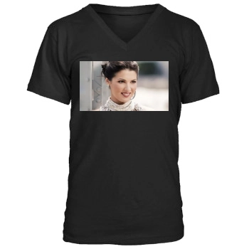 Anna Netrebko Men's V-Neck T-Shirt