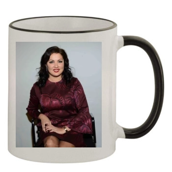 Anna Netrebko 11oz Colored Rim & Handle Mug