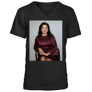 Anna Netrebko Men's V-Neck T-Shirt