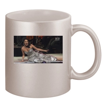 Anna Netrebko 11oz Metallic Silver Mug