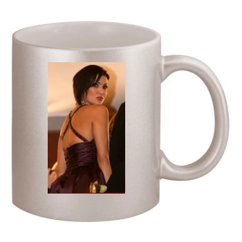 Anna Netrebko 11oz Metallic Silver Mug