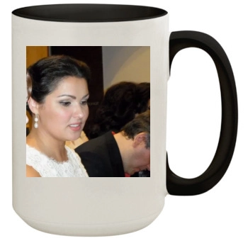 Anna Netrebko 15oz Colored Inner & Handle Mug