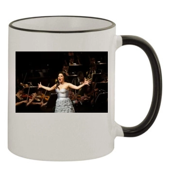 Anna Netrebko 11oz Colored Rim & Handle Mug