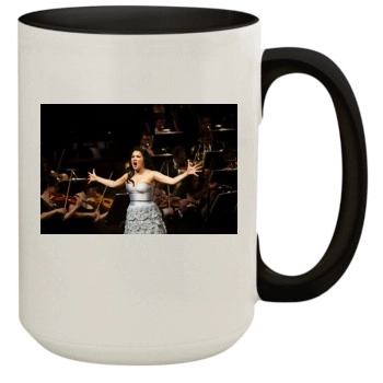 Anna Netrebko 15oz Colored Inner & Handle Mug