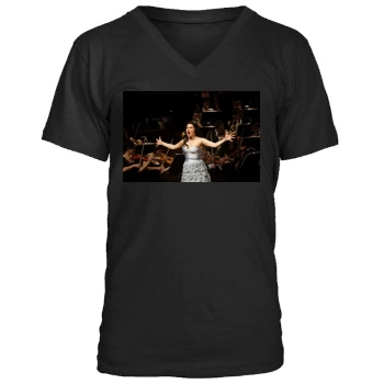 Anna Netrebko Men's V-Neck T-Shirt