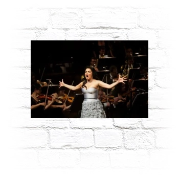 Anna Netrebko Metal Wall Art