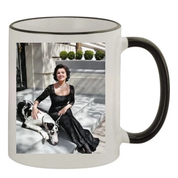 Anna Netrebko 11oz Colored Rim & Handle Mug