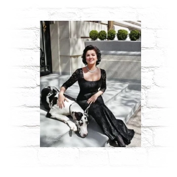 Anna Netrebko Metal Wall Art