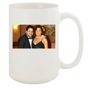 Anna Netrebko 15oz White Mug