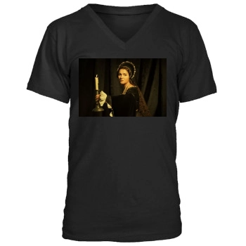 Anna Netrebko Men's V-Neck T-Shirt