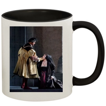 Anna Netrebko 11oz Colored Inner & Handle Mug