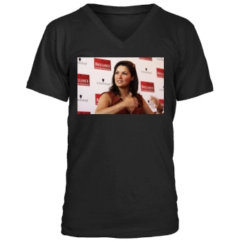 Anna Netrebko Men's V-Neck T-Shirt