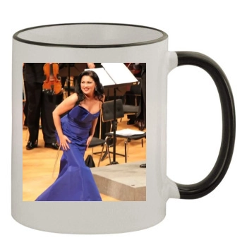 Anna Netrebko 11oz Colored Rim & Handle Mug