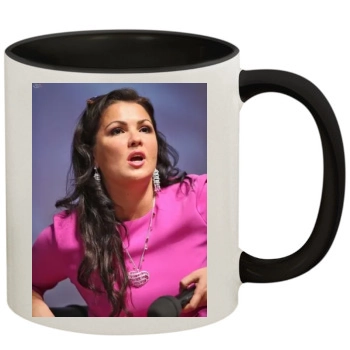 Anna Netrebko 11oz Colored Inner & Handle Mug